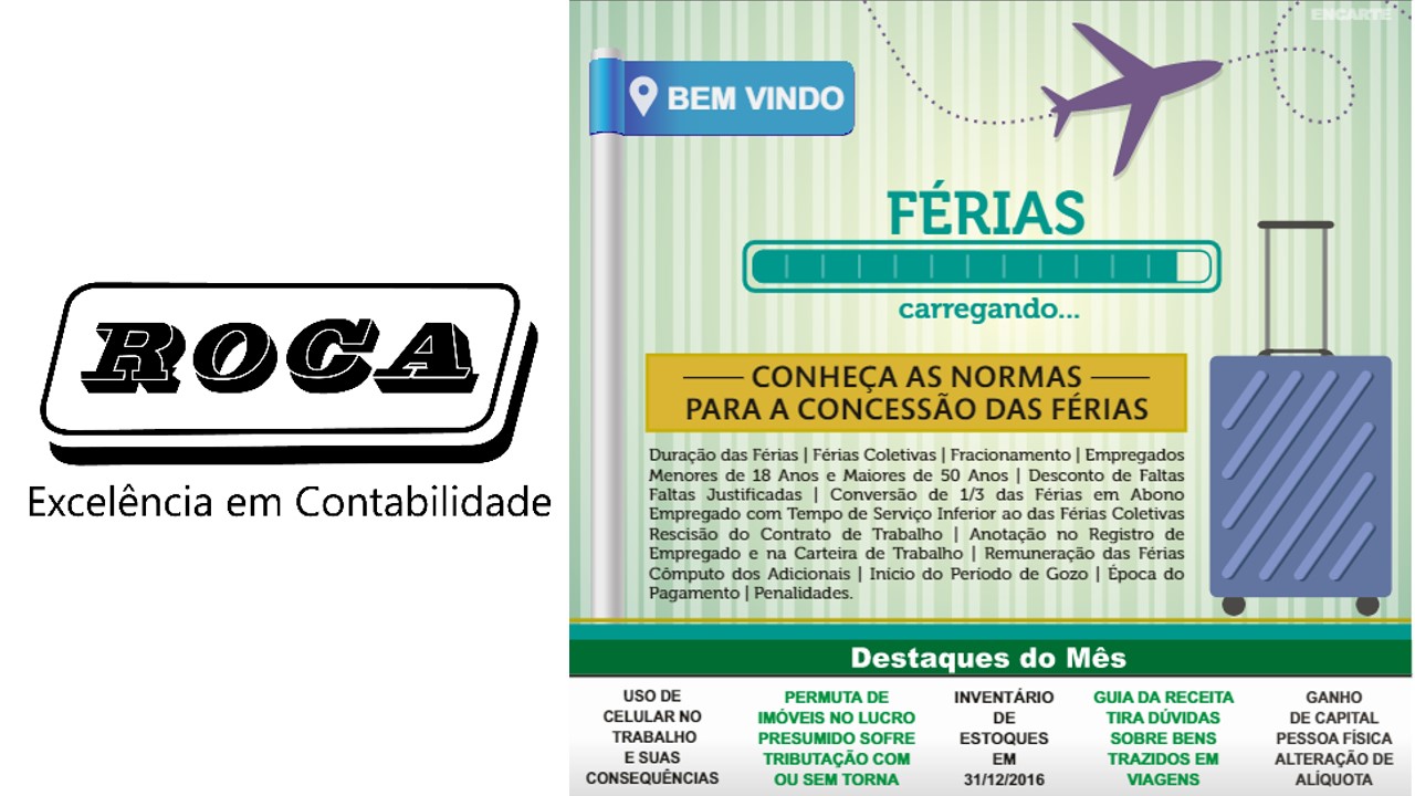 Roca Contabil Boletin Dezembro 2016