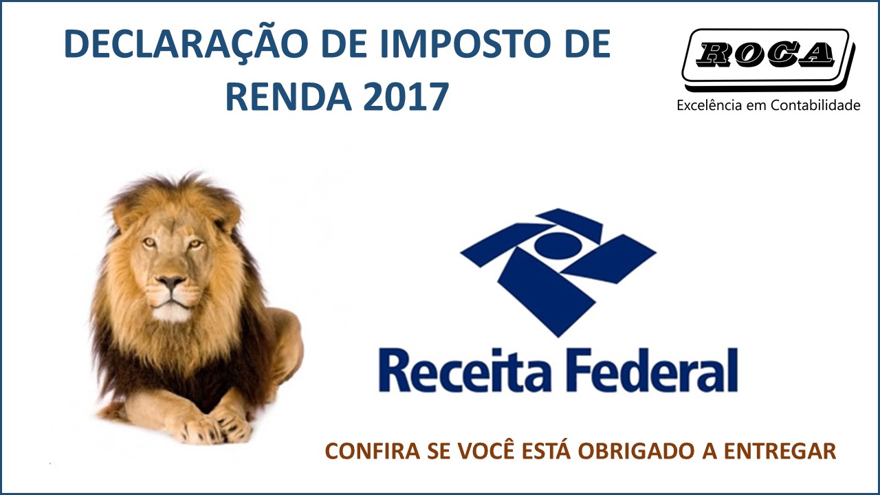 DECLARAÇÃO IMPOSTO DE RENDA.ROCA