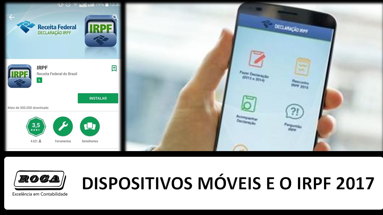 DISPOSITIVOS MÓVEIS IRPF 2017