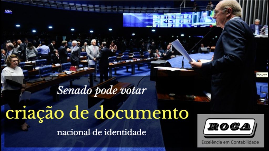 Senado Vota Nova Indetidade Nacional - ROCA CONTABILIDADE
