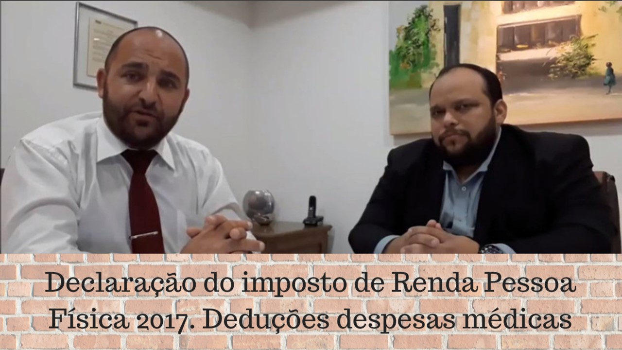Declaração Do Imposto De Renda Pessoa Física 2017. Deduções Despesas Médicas