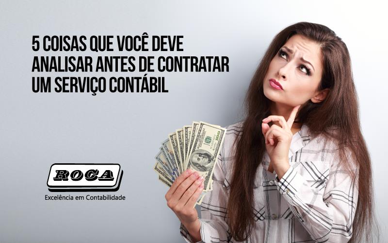 Contratar Um Serviço Contábil