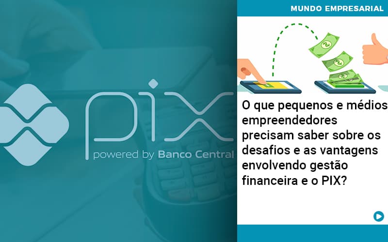 O Que Pequenos E Médios Empreendedores Precisam Saber Sobre Os Desafios E As Vantagens Envolvendo Gestão Financeira E O Pix - Abrir Empresa Simples
